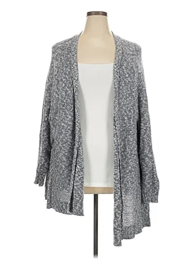 Pre-owned Boutique Cardigan Sweater In Gray