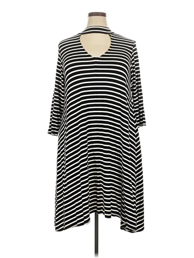 Pre-owned Boutique Casual Dress In Black