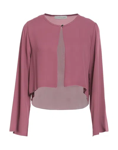 Boutique De La Femme Suit Jackets In Purple
