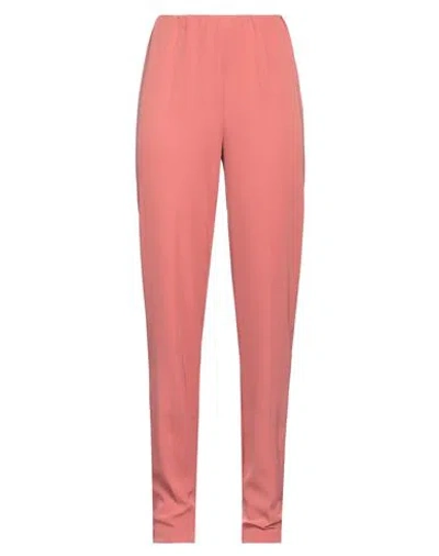 Boutique De La Femme Woman Pants Antique Rose Size 6 Polyester, Elastane In Pink