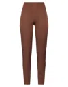 Boutique De La Femme Woman Pants Brown Size M Polyester, Elastane In Brown