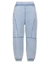 Boutique De La Femme Cropped Pants In Blue