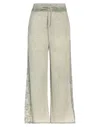 Boutique De La Femme Pants In Sage Green