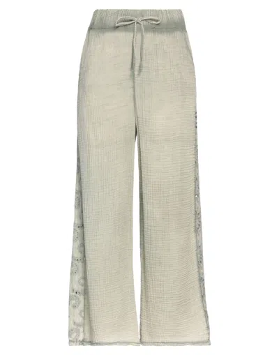 Boutique De La Femme Pants In Sage Green