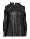 Boutique De La Femme Blouses In Grey
