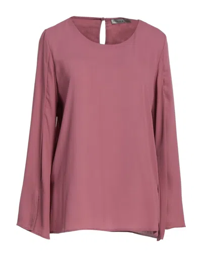 Boutique De La Femme Woman Top Pastel Pink Size M Polyester