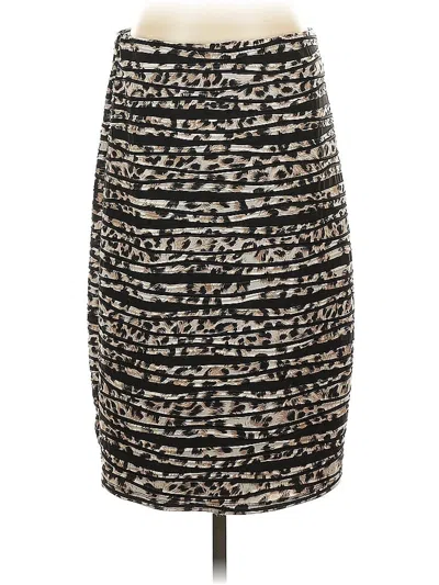 Pre-owned Boutique Essentials Casual Skirt In Brown