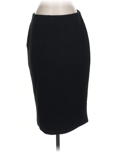 Pre-owned Boutique Essentials Formal Skirt In Black