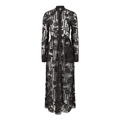 Boutique Kaotique Women's Black Lace Dress