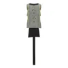 Boutique Kaotique Women's Grey Bug Wool Cut Out Top In Grey