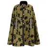 Boutique Kaotique Women's Handmade Moroccan Camo Cape