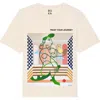 Boutique Kaotique Women's Neutrals Trust Your Journey 2 Organic Cotton T-shirt.