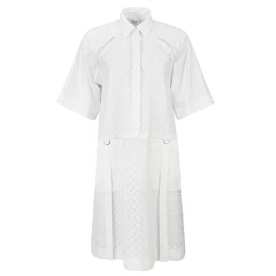 Boutique Kaotique Women's White Cool Summer Dress.