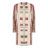 Boutique Kaotique Women's White Moroccan Handmade Quilted Jacket In White