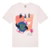Boutique Kaotique Women's White My Brain Is Off-line Today Organic Cotton Tee. In White