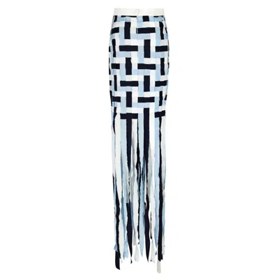 Boutique Kaotique Women's White Stingy Skirt.