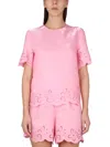 Shop Boutique Moschino Ajour Top