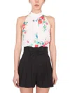 Boutique Moschino American Neck Shirt In Multi