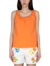 Boutique Moschino Cotton Tops.