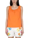 BOUTIQUE MOSCHINO BOUTIQUE MOSCHINO COTTON TOPS.