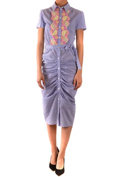 Boutique Moschino Dress In Blue