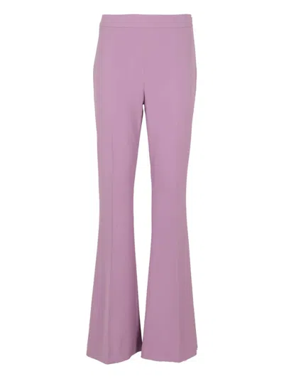 Boutique Moschino Flared Trousers In Pink