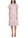 Boutique Moschino "heels And Flowers" Dress