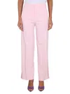Boutique Moschino Pants With Buttons In Pink