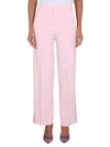 Boutique Moschino Pants With Buttons In Pink