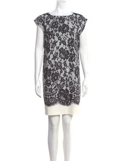 Pre-owned Boutique Moschino Printed Mini Dress