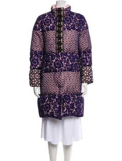 Pre-owned Boutique Moschino Printed Parka In Multi