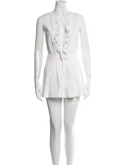 Pre-owned Boutique Moschino Romper In Neutral