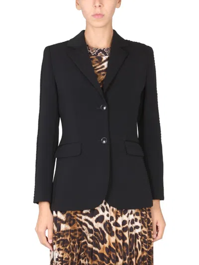 Boutique Moschino Single-breasted Jacket In Black