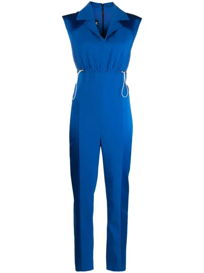 Boutique Moschino Sport Chic Jumpsuit For Women In Blue