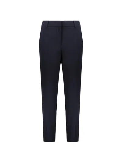 Boutique Moschino Slim-fit Tailored Trousers In Blue