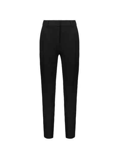 Boutique Moschino Slim-fit Tapered Trousers In Black