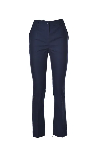 Boutique Moschino Trousers In Blue