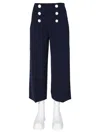 BOUTIQUE MOSCHINO WIDE LEG TROUSERS