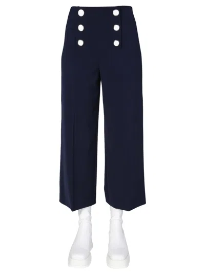 BOUTIQUE MOSCHINO WIDE LEG TROUSERS