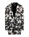 Boutique Moschino Woman Blazer Black Size 14 Polyester, Elastane