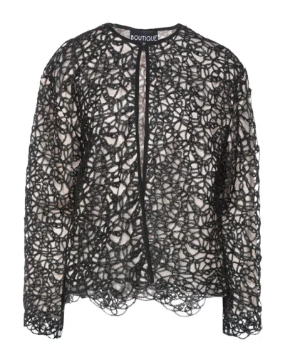 Boutique Moschino Suit Jackets In Black