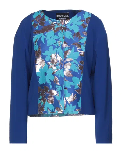 Boutique Moschino Suit Jackets In Blue