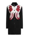 Boutique Moschino Woman Cardigan Black Size 6 Virgin Wool In Black