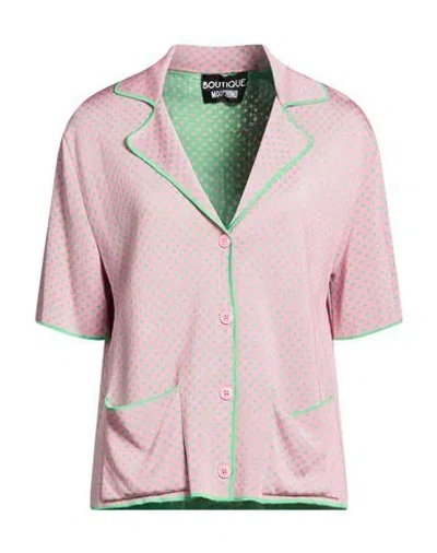 Boutique Moschino Woman Cardigan Pink Size 6 Viscose