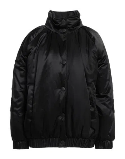 Boutique Moschino Woman Jacket Black Size 6 Polyamide