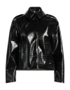 Boutique Moschino Woman Jacket Black Size 6 Polyester In Black