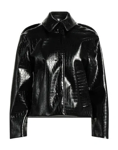 Boutique Moschino Woman Jacket Black Size 6 Polyester