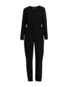 BOUTIQUE MOSCHINO BOUTIQUE MOSCHINO WOMAN JUMPSUIT BLACK SIZE 6 POLYESTER, ELASTANE