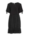 Boutique Moschino Midi Dresses In Black