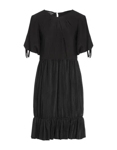 Boutique Moschino Midi Dresses In Black